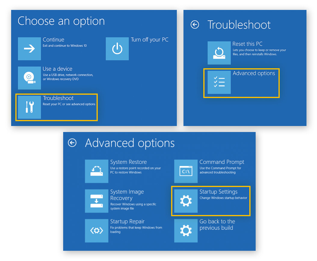 safe mode microsoft